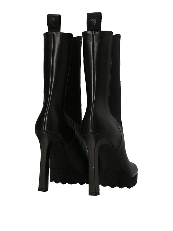 OFF-WHITE: Bottines online - Bottines - Noir