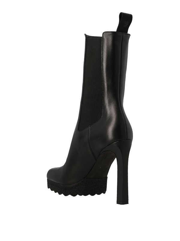 iKRIX OFF-WHITE: Bottines - Bottines - Noir