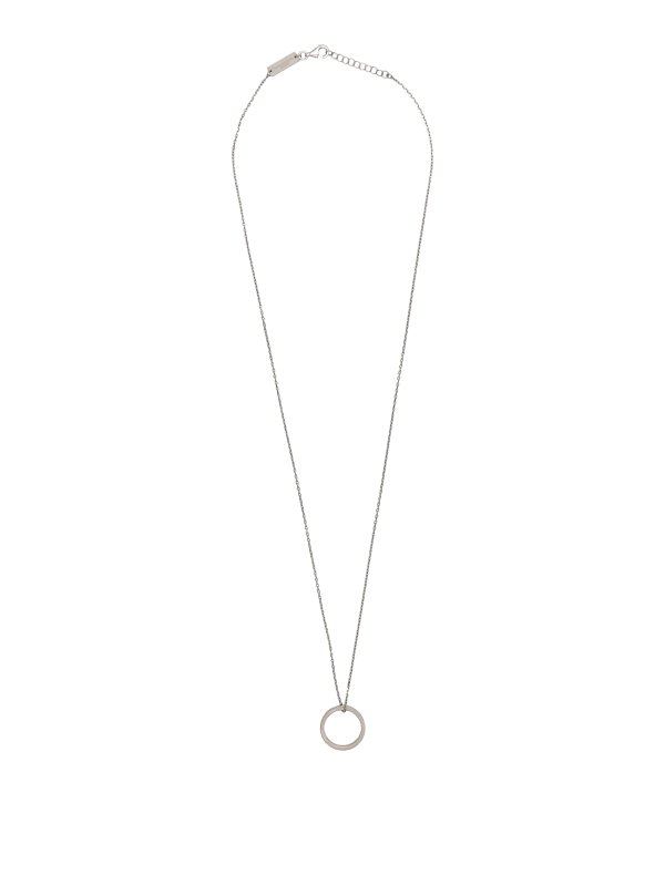 Maison Margiela: ネックレス online - ネックレス/チョーカー - 銀