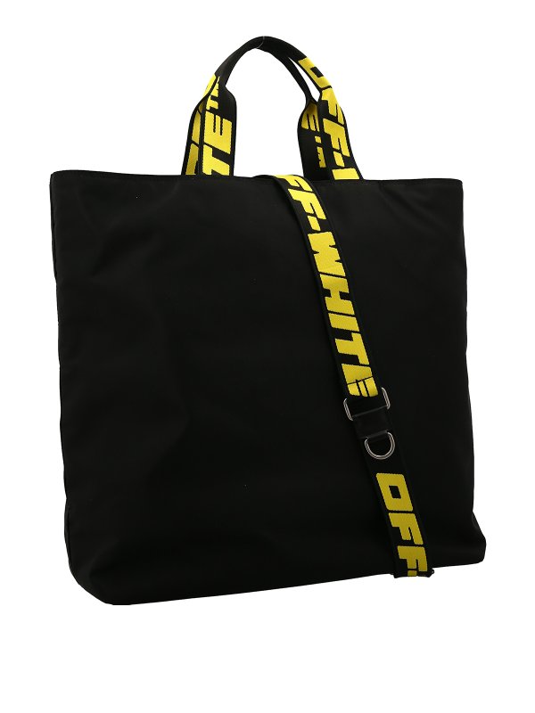 OFF-WHITE: totes bags online - Tech fabric tote