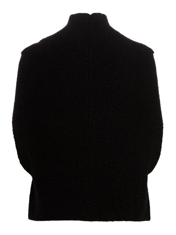 JIL SANDER: Capes &  Ponchos online - Wool blend cape