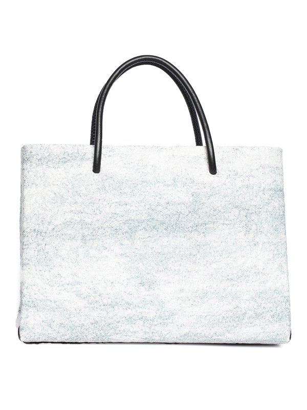 The Best Shops MOSCHINO: totes bags - Carved stone bag