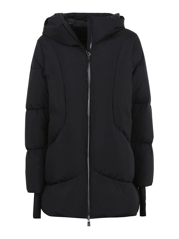 HERNO: padded jackets - Tech fabric puffer jacket
