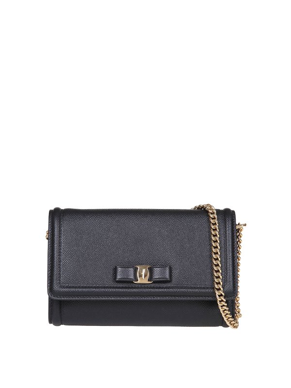 SALVATORE FERRAGAMO: クラッチバッグ - クラッチバッグ - 黒