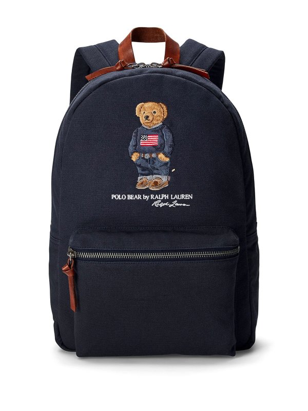 POLO RALPH LAUREN: バックパック - バックパック - ダークブルー