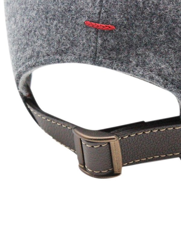 BRUNELLO CUCINELLI: hats & caps online - Virgin wool baseball cap