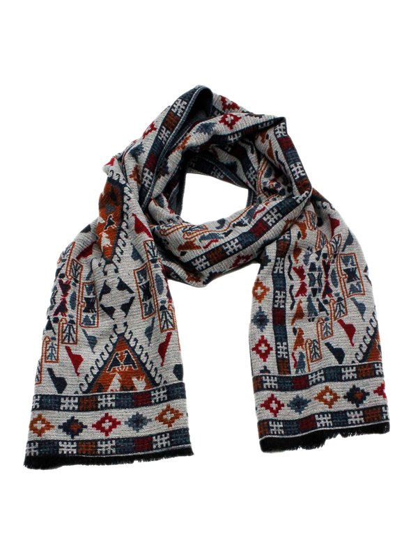KITON: scarves - Silk scarf