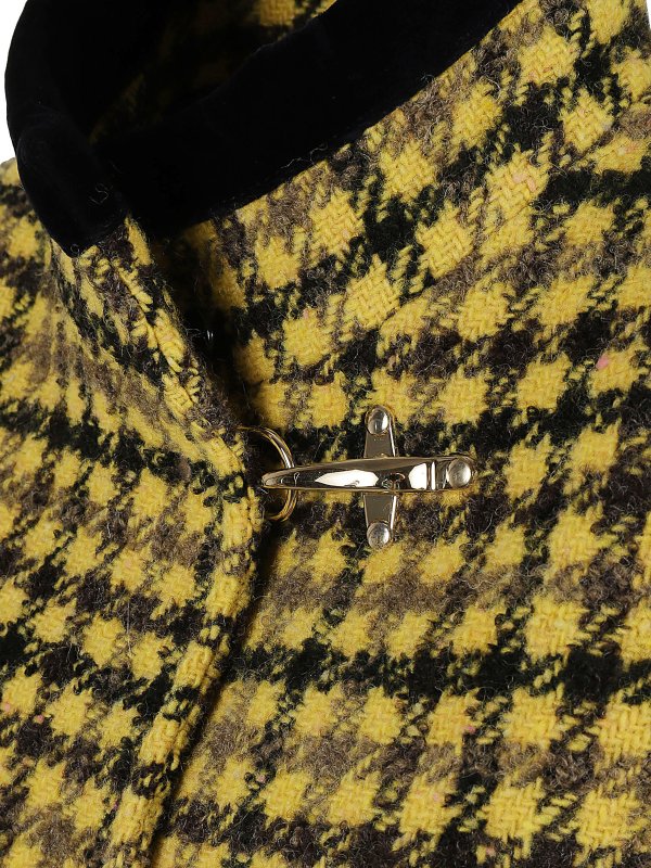 iKRIX FAY: short coats - Checkered wool coat