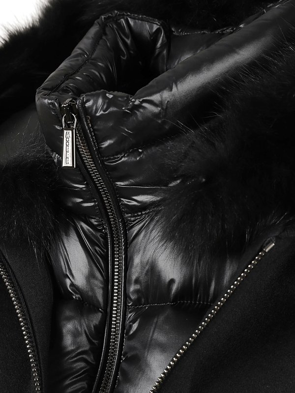 iKRIX MOORER: giacche imbottite - Cappa corta in lana e cashmere