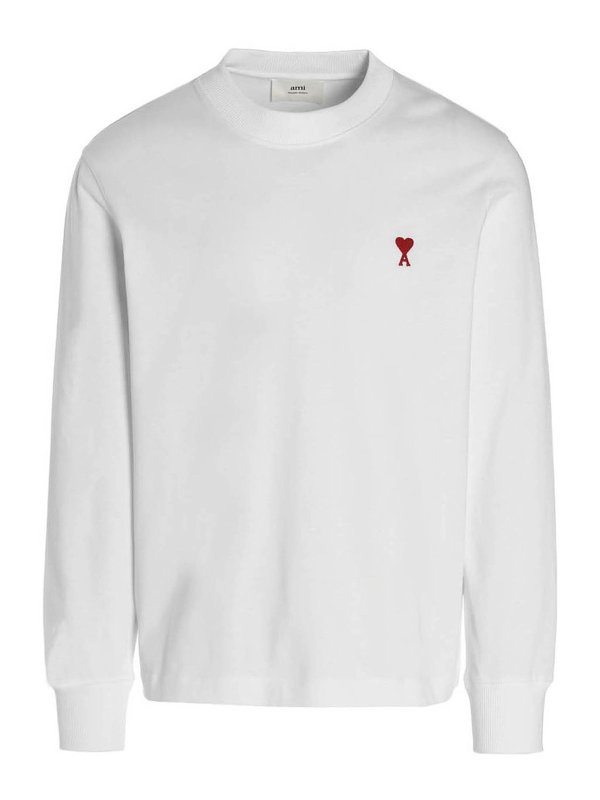 AMI ALEXANDRE MATTIUSSI: T-shirts - T-shirt  - Ami De Coeur