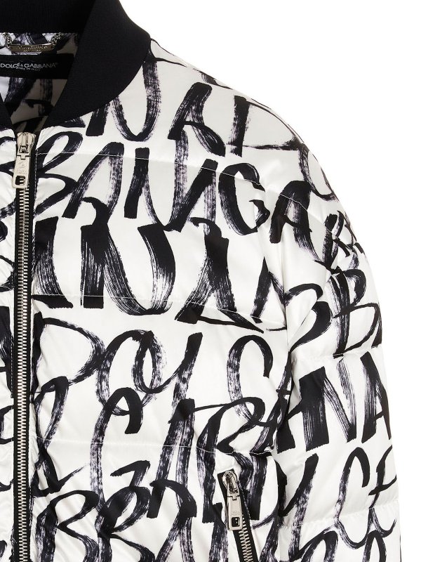 iKRIX DOLCE & GABBANA: padded jackets - Logo bomber jacket