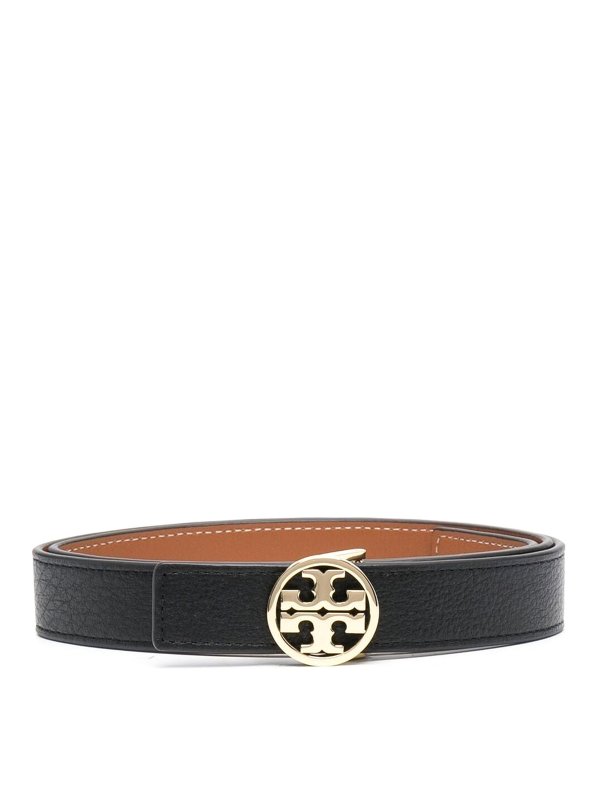 TORY BURCH: belts - Miller Reversible belt