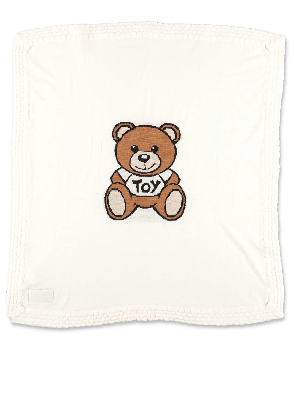 MOSCHINO: Mantas y Colchas - Manta - Blanco