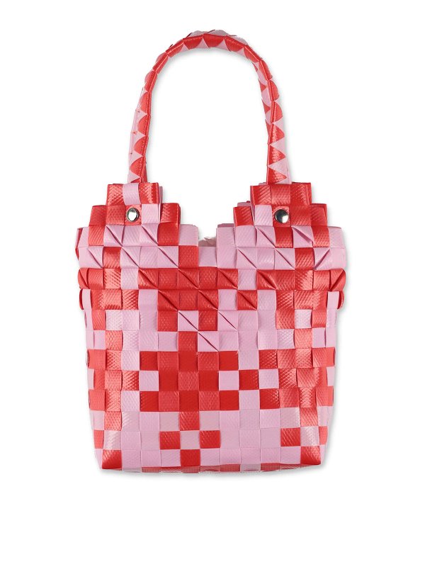 Marni: Handtaschen online - Shopper - Rot