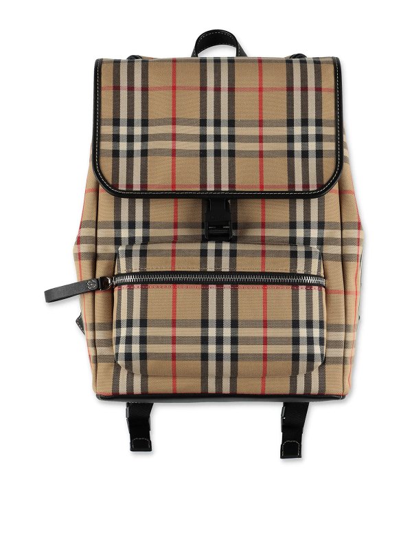 BURBERRY: バックパック - バックパック - ベージュ