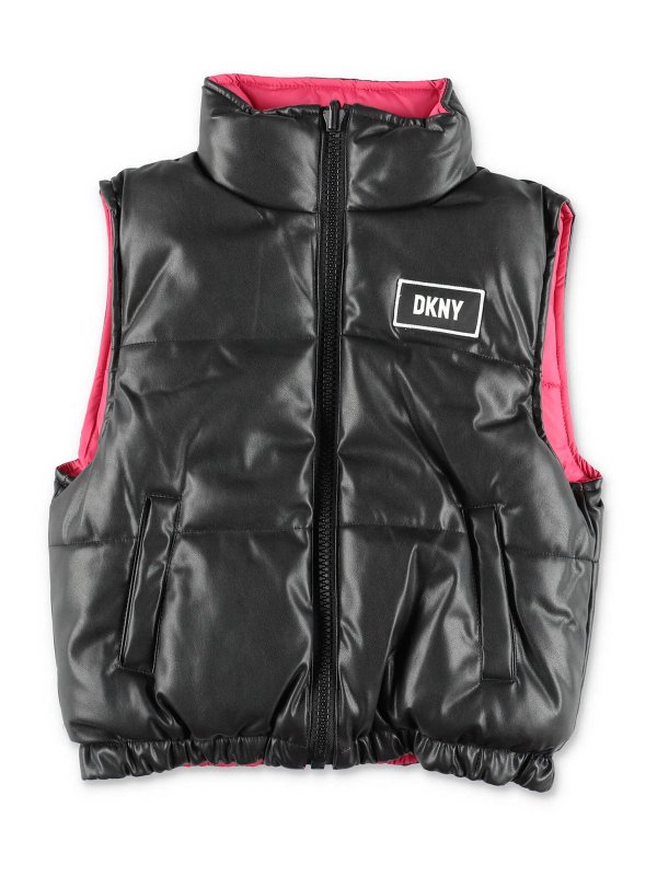 DKNY: Westen - Weste - Schwarz