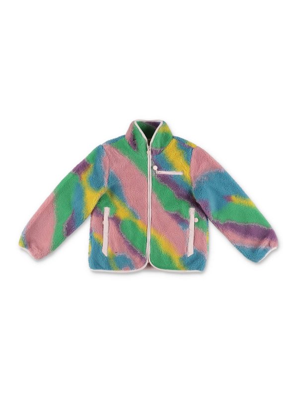 STELLA McCARTNEY: giacche casual - Giacca in ecopelliccia multicolor