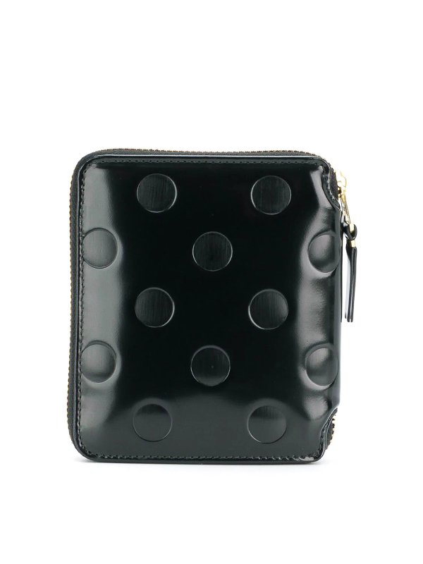 COMME DES GARCONS: wallets & purses online - Embossed dots wallet