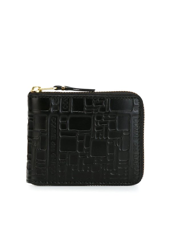 COMME DES GARCONS: wallets & purses - Embossed logo wallet