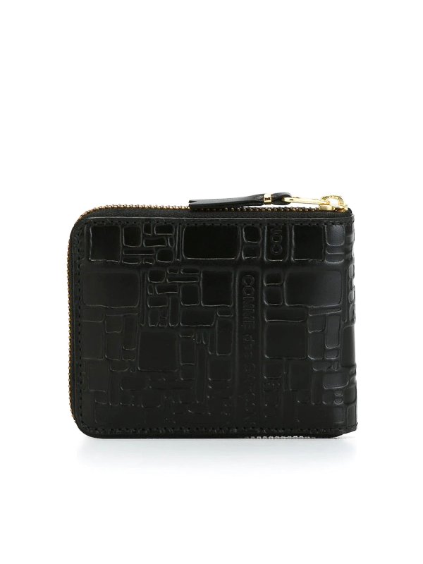 COMME DES GARCONS: wallets & purses online - Embossed logo wallet