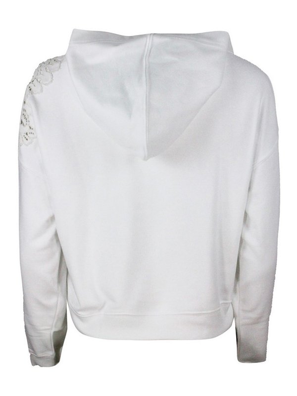 ERMANNO SCERVINO: Sweatshirts und Pullover online - Sweatshirt - Weiß