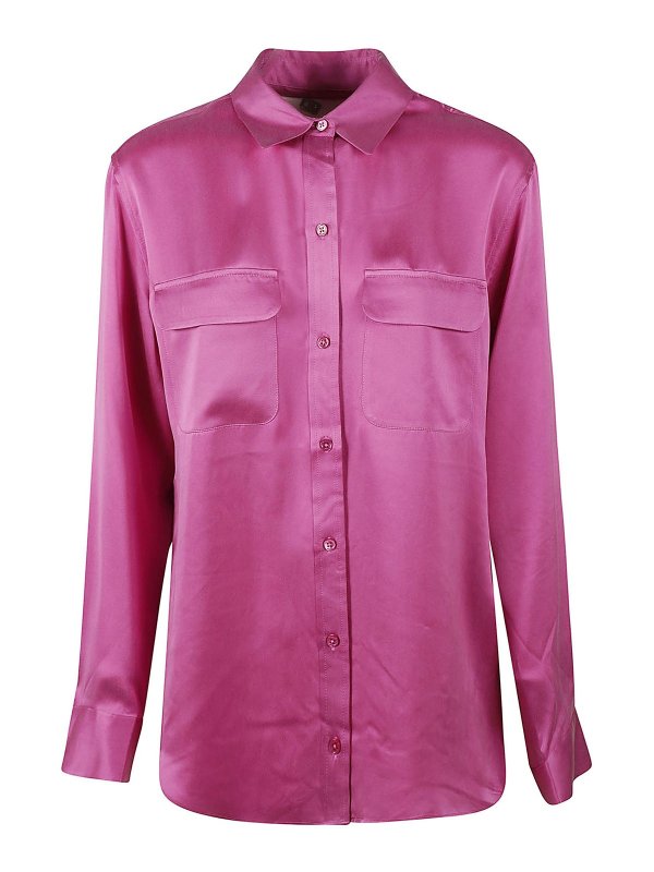 EQUIPMENT: shirts - Signature silk shirt