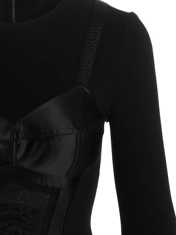 iKRIX DOLCE & GABBANA: Vestidos media pierna - Vestido Midi - Negro