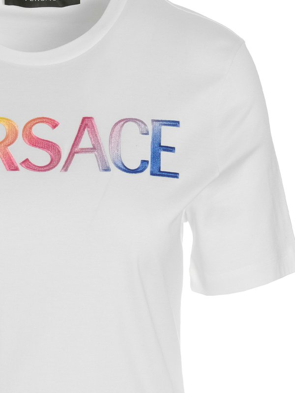 iKRIX VERSACE: t-shirts - Logo rainbow t-shirt