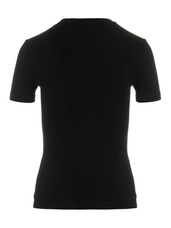 VERSACE: T-shirts online - T-Shirt - Schwarz