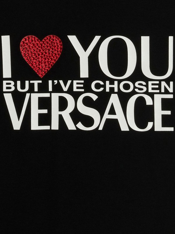 T-Shirt - Schwarz shop online: VERSACE