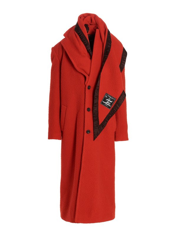iKRIX Y/PROJECT: ロングコート - ロングコート - 赤