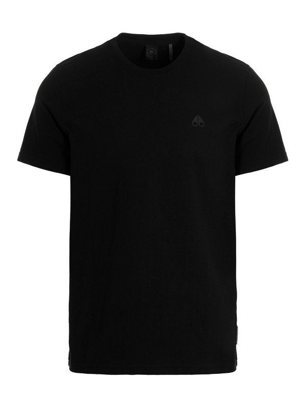 MOOSE KNUCKLES: t-shirts - Logo printed t-shirt