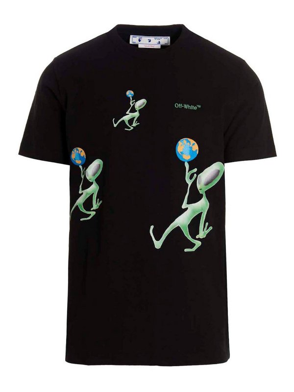 OFF-WHITE: Camisetas - Camiseta - Alien Arrow