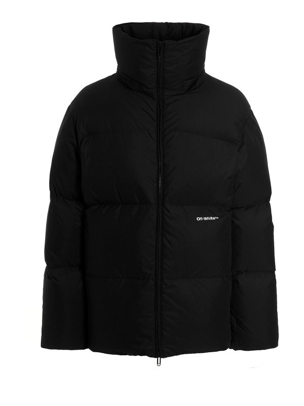 iKRIX OFF-WHITE: padded jackets - Logo down jacket