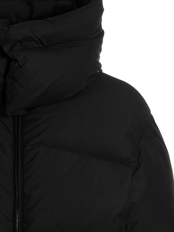 Logo down jacket shop online: OFF-WHITE