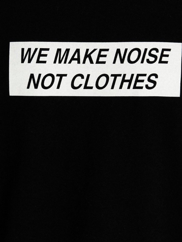 We Make Noise Not Clothes - Negro shop online: UNDERCOVER