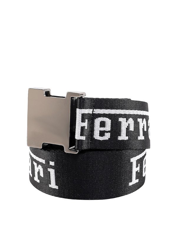 FERRARI: Cinturones - Cinturón - Negro