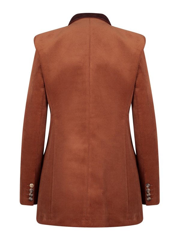 HEBE STUDIO: Vestes de costume online - Blazer - Marron