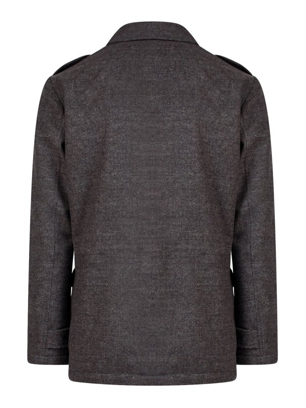 BOGLIOLI: padded jackets online - Padded virgin wool jacket