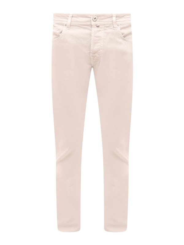 JACOB COHEN: Pantalones casual - Pantalón Casual - Gris