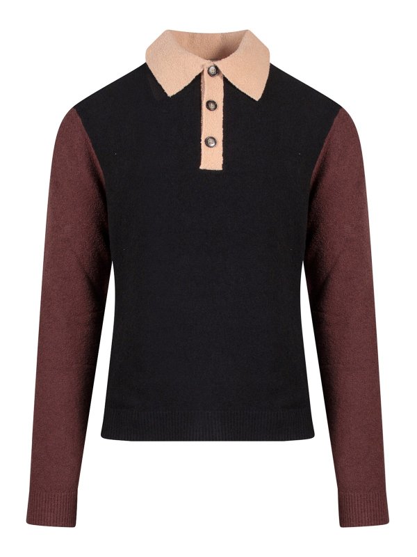 NANUSHKA: ポロシャツ - ポロシャツ - 黒