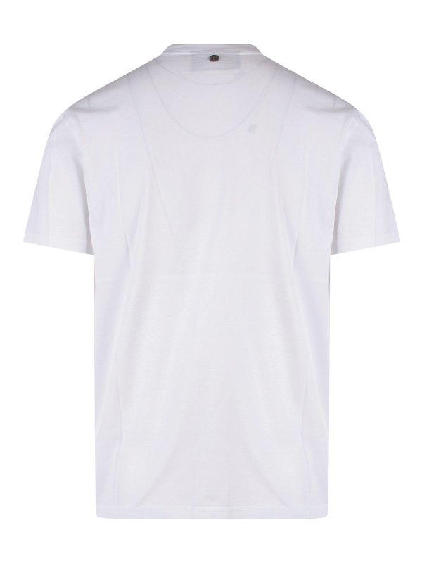 NEIL BARRETT: t-shirts online - Cotton T-shirt with iconic frontal print