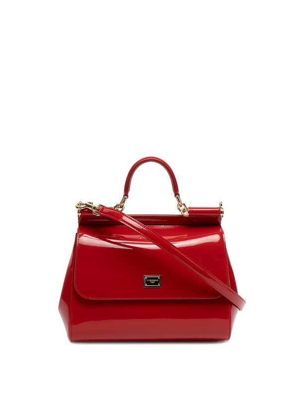 DOLCE & GABBANA: Handtaschen - Shopper - Rot