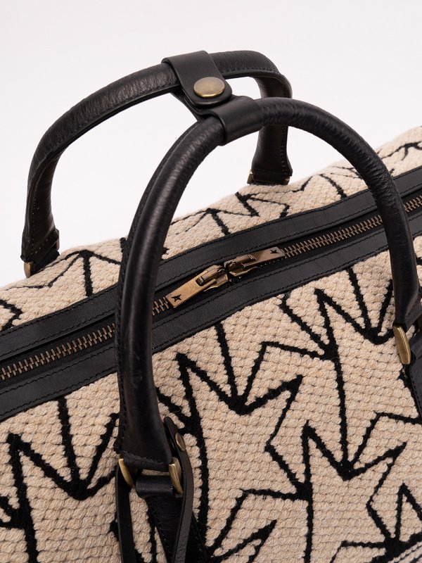 旅行鞄 - 白 shop online: GOLDEN GOOSE