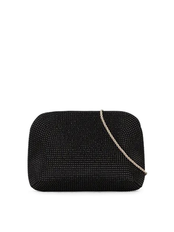 GIORGIO ARMANI: クラッチバッグ - クラッチバッグ - 黒