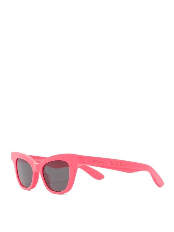 ALEXANDER MCQUEEN: Gafas de sol - Gafas De Sol - Rosado