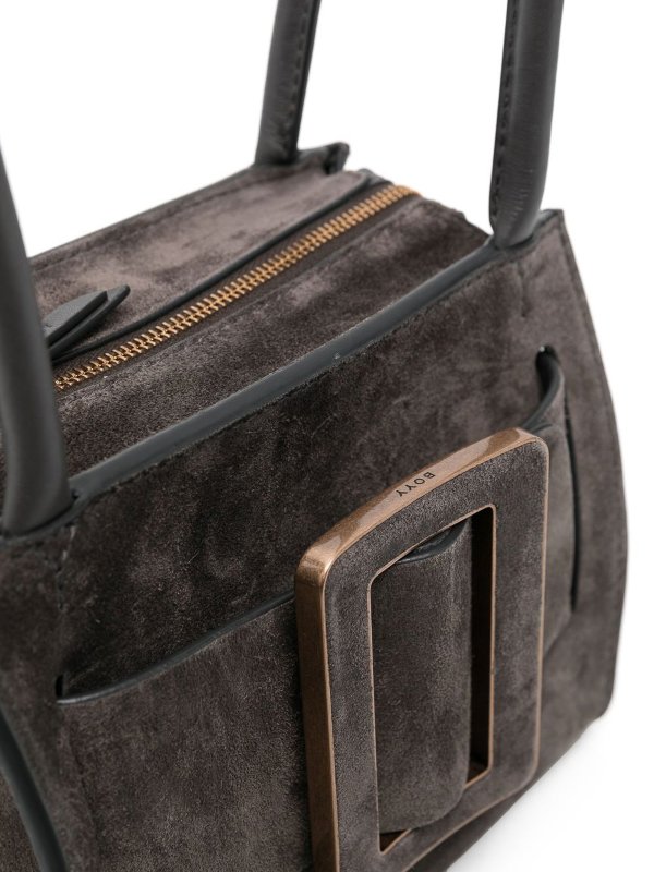 iKRIX BOYY: shoulder bags - Bobby 18 suede shoulder bag