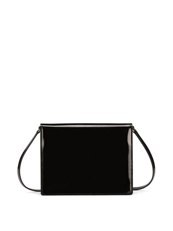 iKRIX DOLCE & GABBANA: borse a spalla - Borsa a spalla in vernice con logo Dg