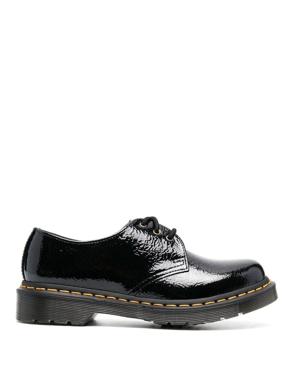 DR. MARTENS: scarpe stringate - Stringate in vernice