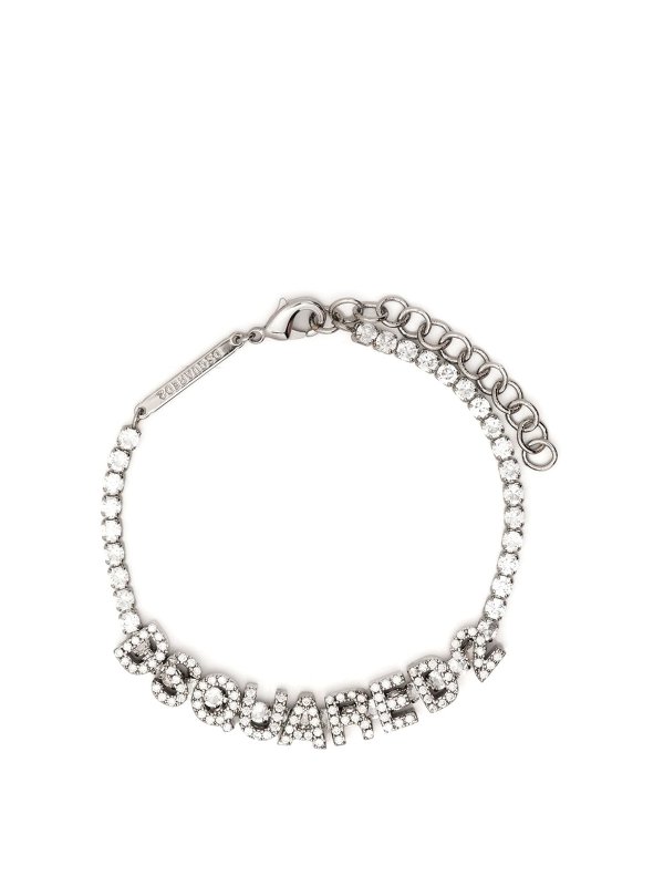 DSQUARED2: Pulseras y brazaletes - Brazalete - Plata
